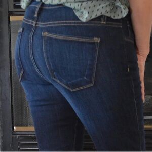 Judy Blue Mid-Rise Dark Skinny Jeans